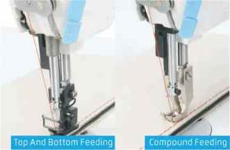 Güçlü Besleme, Estetik Dikişler